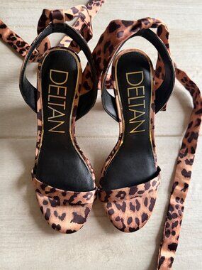 DELTAN Satin Sandals – Size 6M